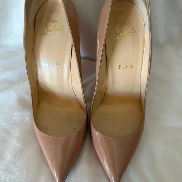 CHRISTIAN LOUBOUTIN PIGALLE HEELS SIZE 39 - Picture 9 of 14